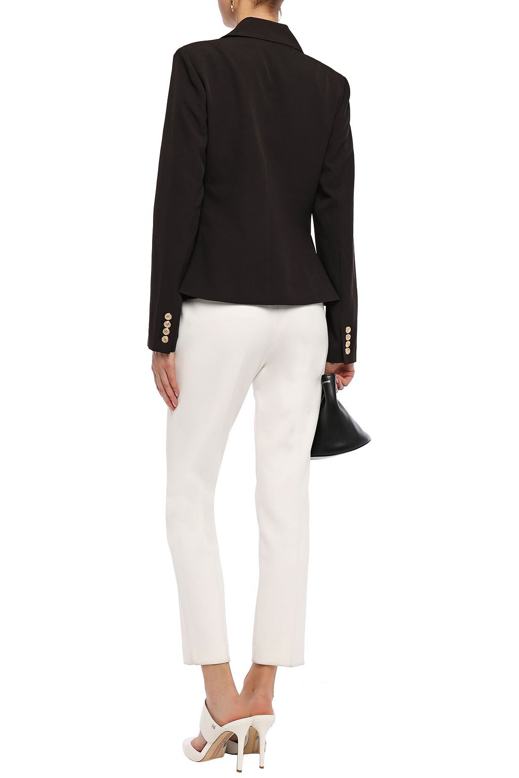 WALTER BAKER Miller double-breasted crepe blazer