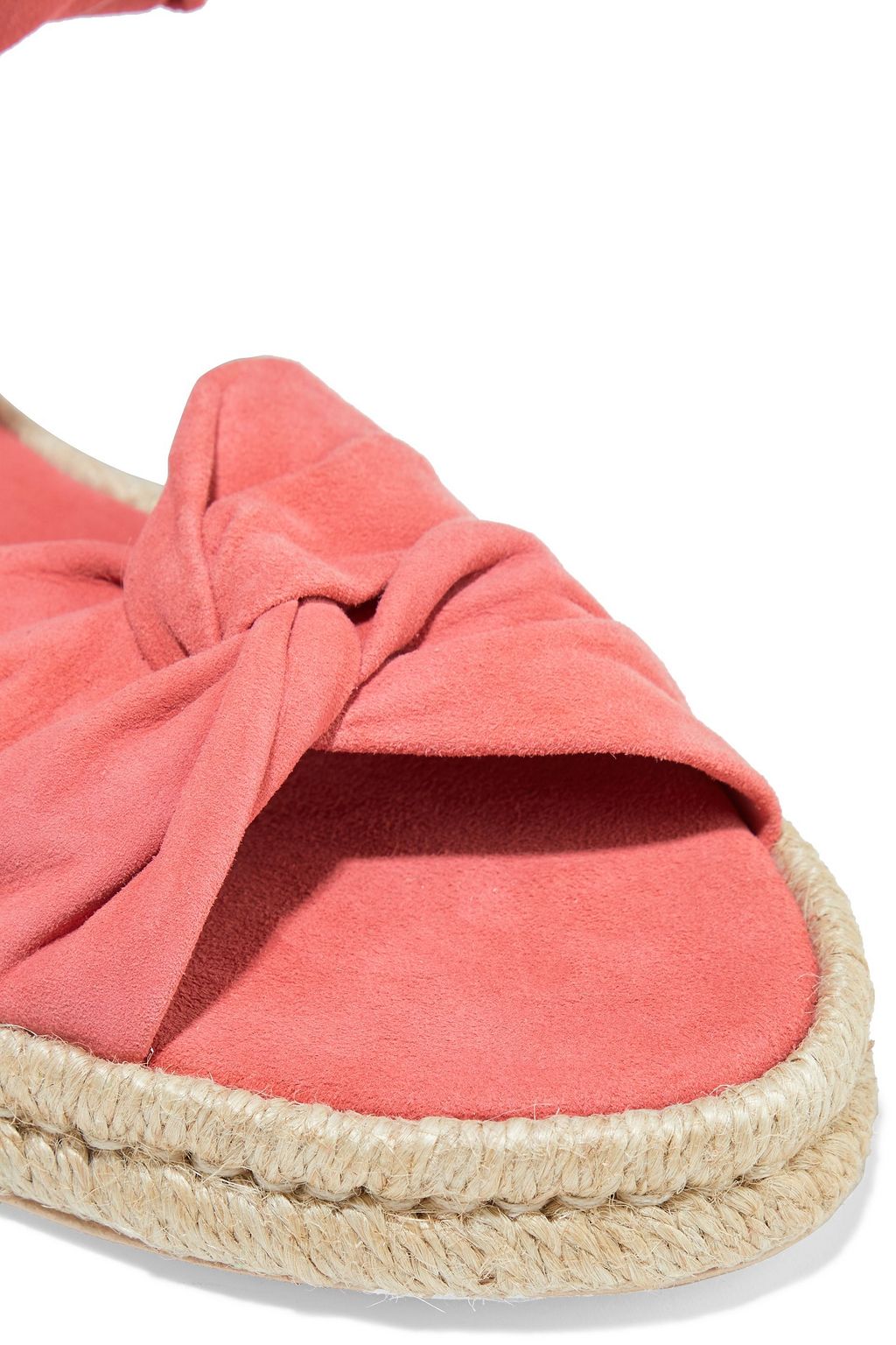 ZIMMERMANN Twisted suede espadrille sandals