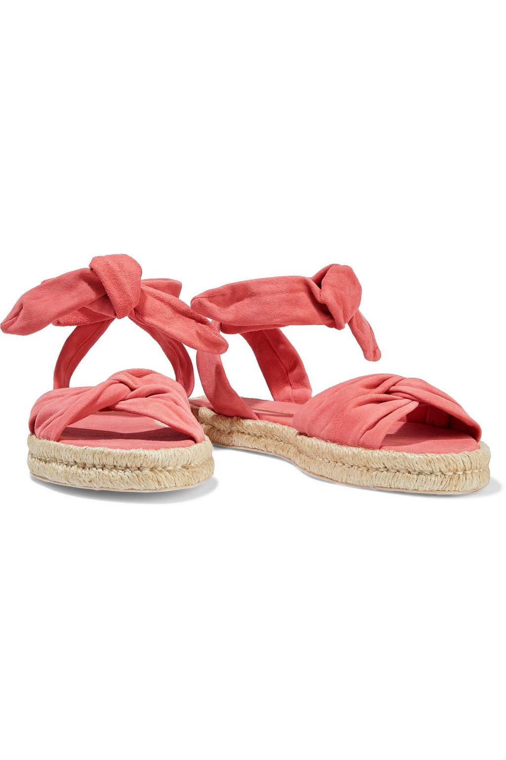ZIMMERMANN Twisted suede espadrille sandals