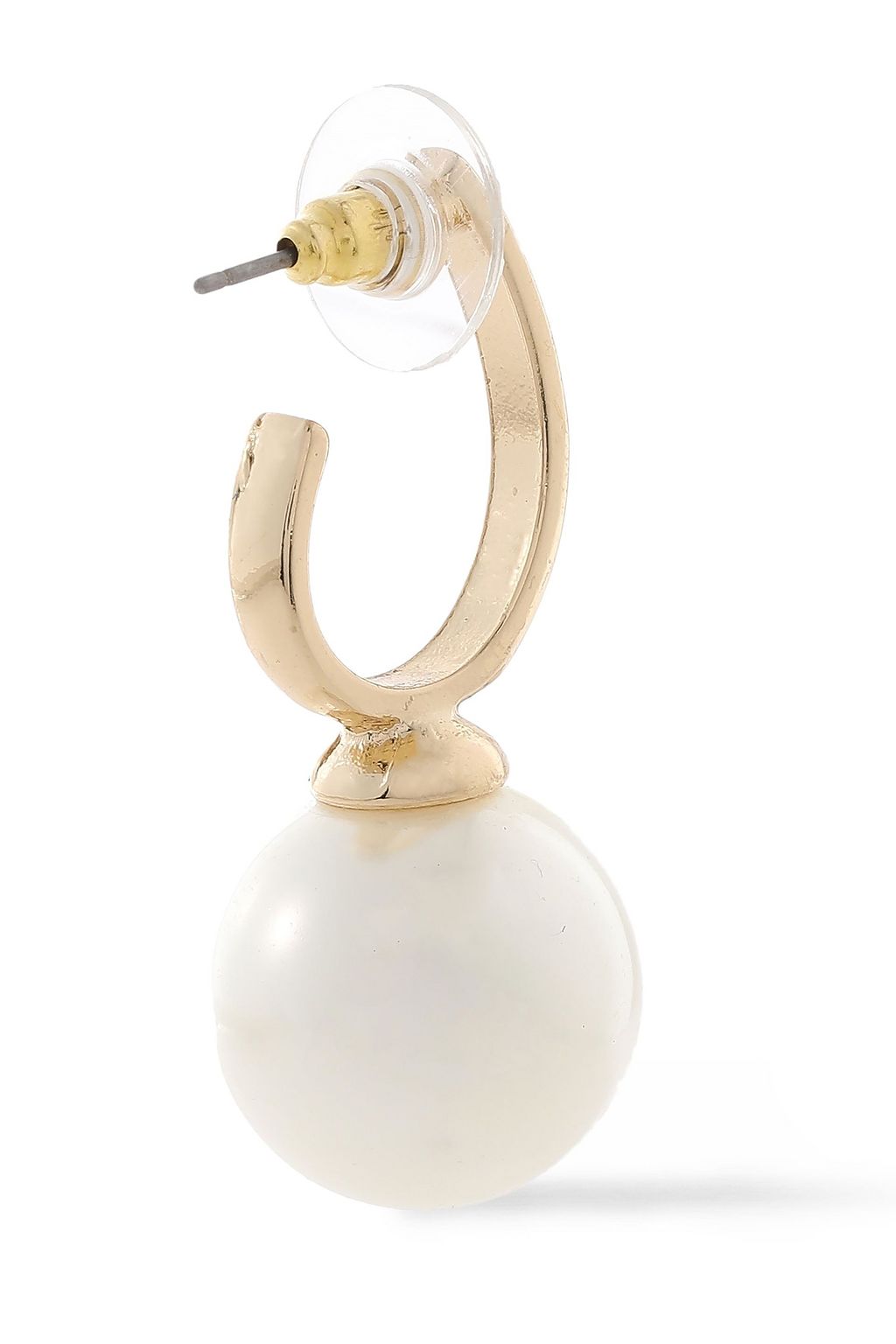 KENNETH JAY LANE Gold-plated faux pearl earrings