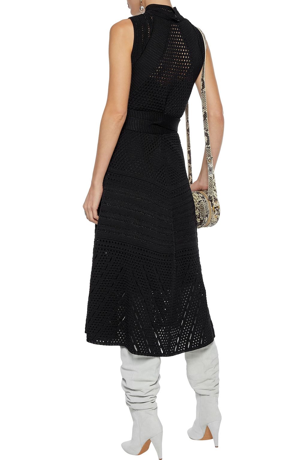proenza schouler crochet knit dress Proenza Schouler Micah Crocheted Mini Dress