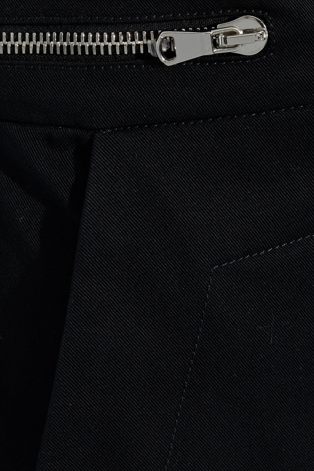 PROENZA SCHOULER Zip-detailed cotton-twill culottes