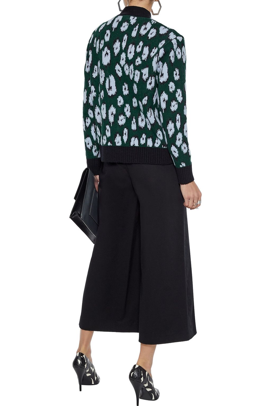 PROENZA SCHOULER Zip-detailed cotton-twill culottes