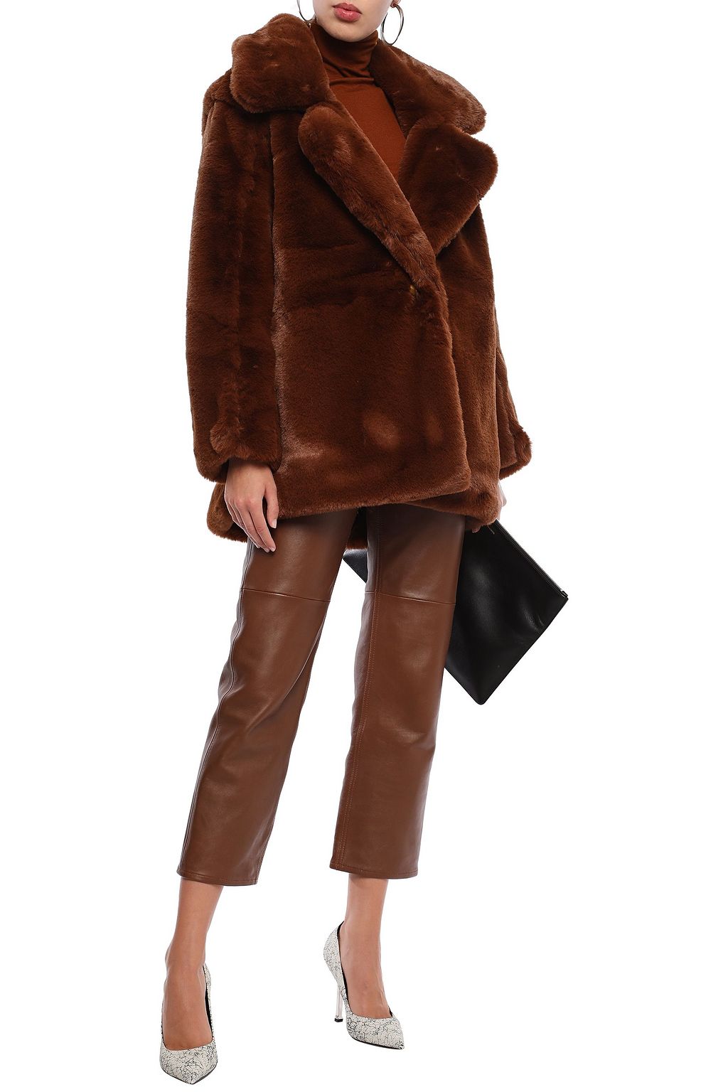 EACH X OTHER Faux fur coat