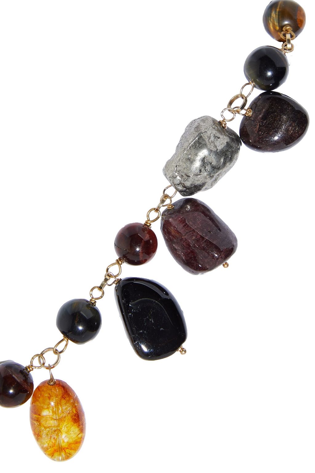 ROSANTICA St. Moritz gold-tone stone bracelet