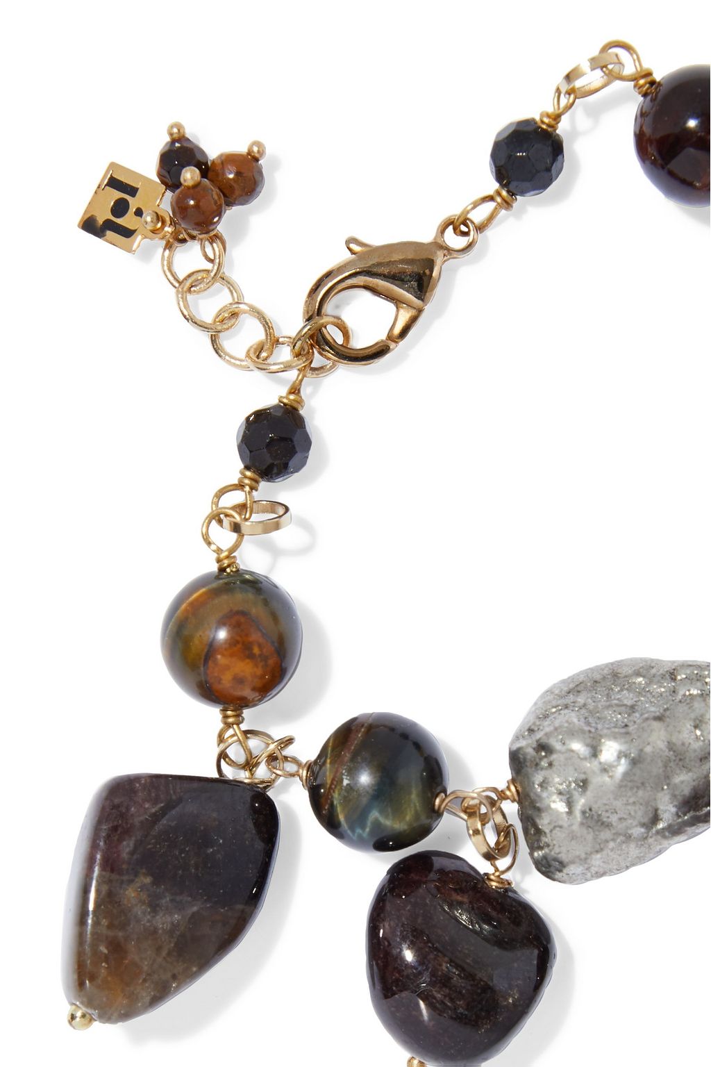 ROSANTICA St. Moritz gold-tone stone bracelet