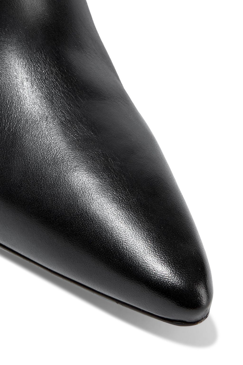 ZIMMERMANN Embellished perforated leather knee boots