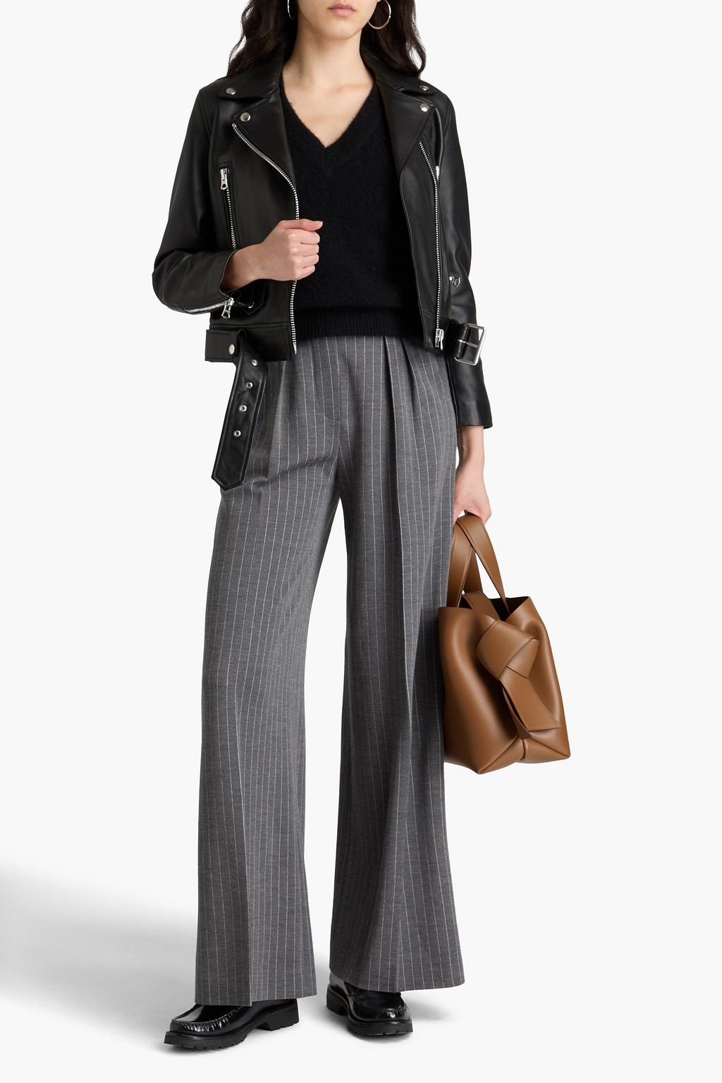 ACNE STUDIOS Leather biker jacket