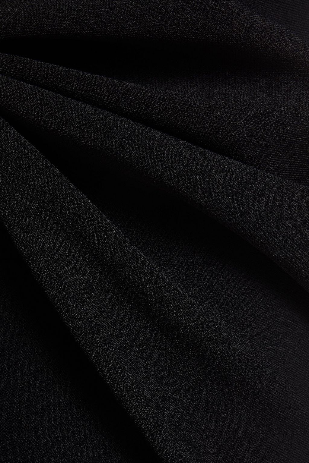 ALAÏA Scalloped stretch-knit dress
