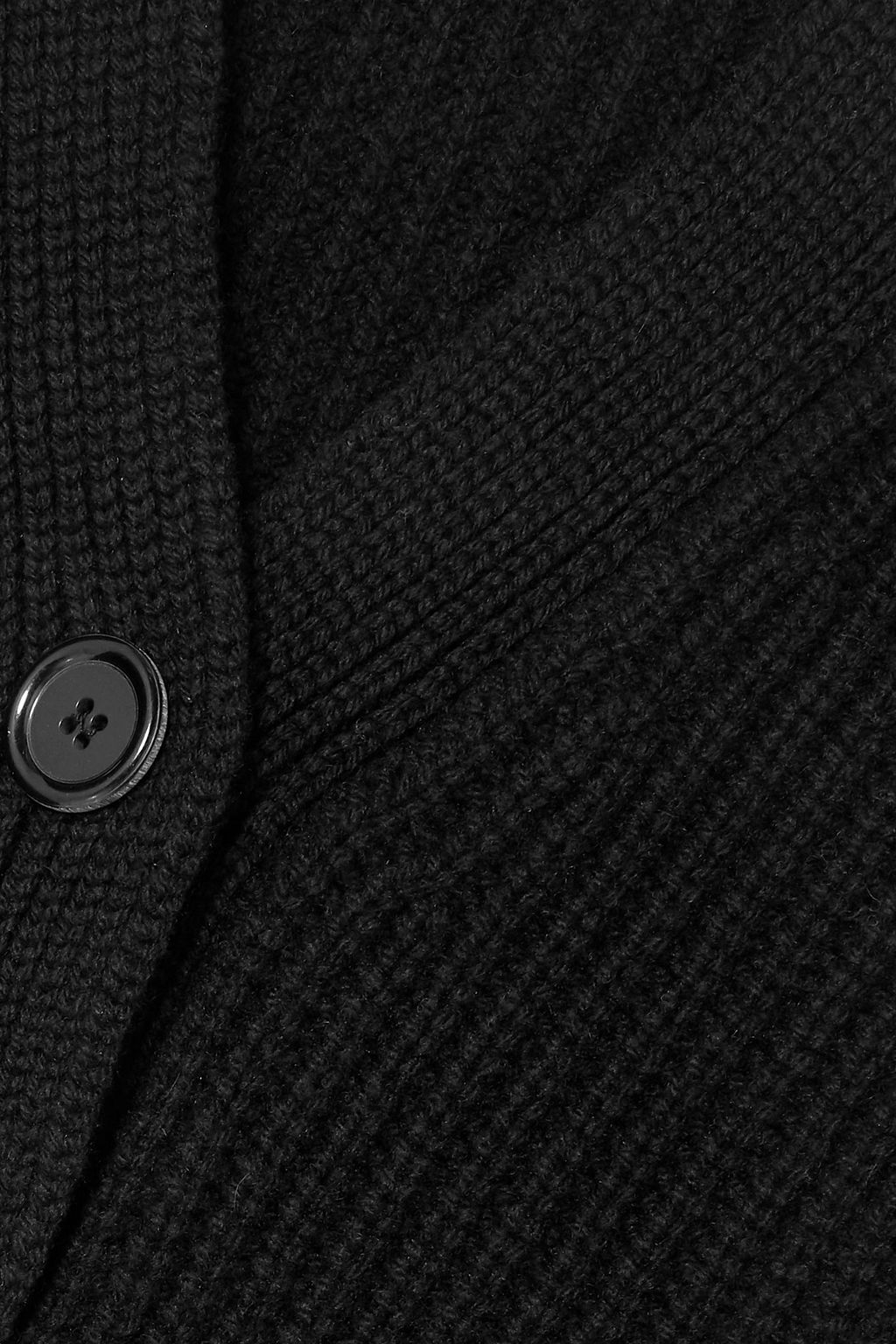 &DAUGHTER Brigid cropped ribbed wool cardigan