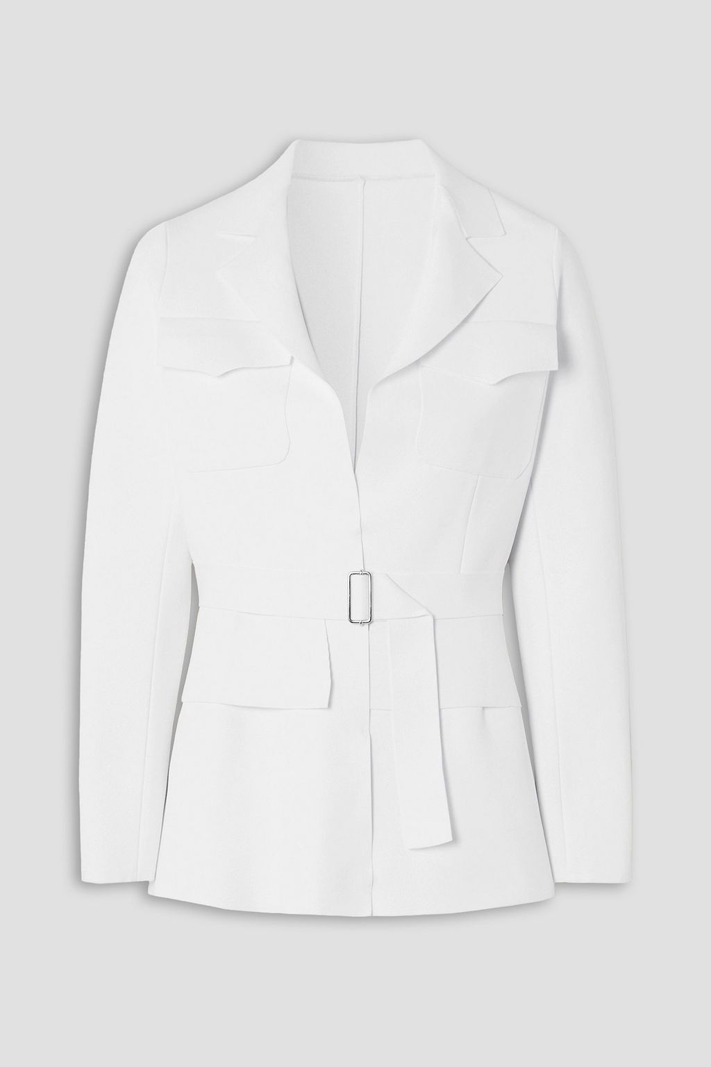 ALA A Belted stretch knit blazer THE OUTNET