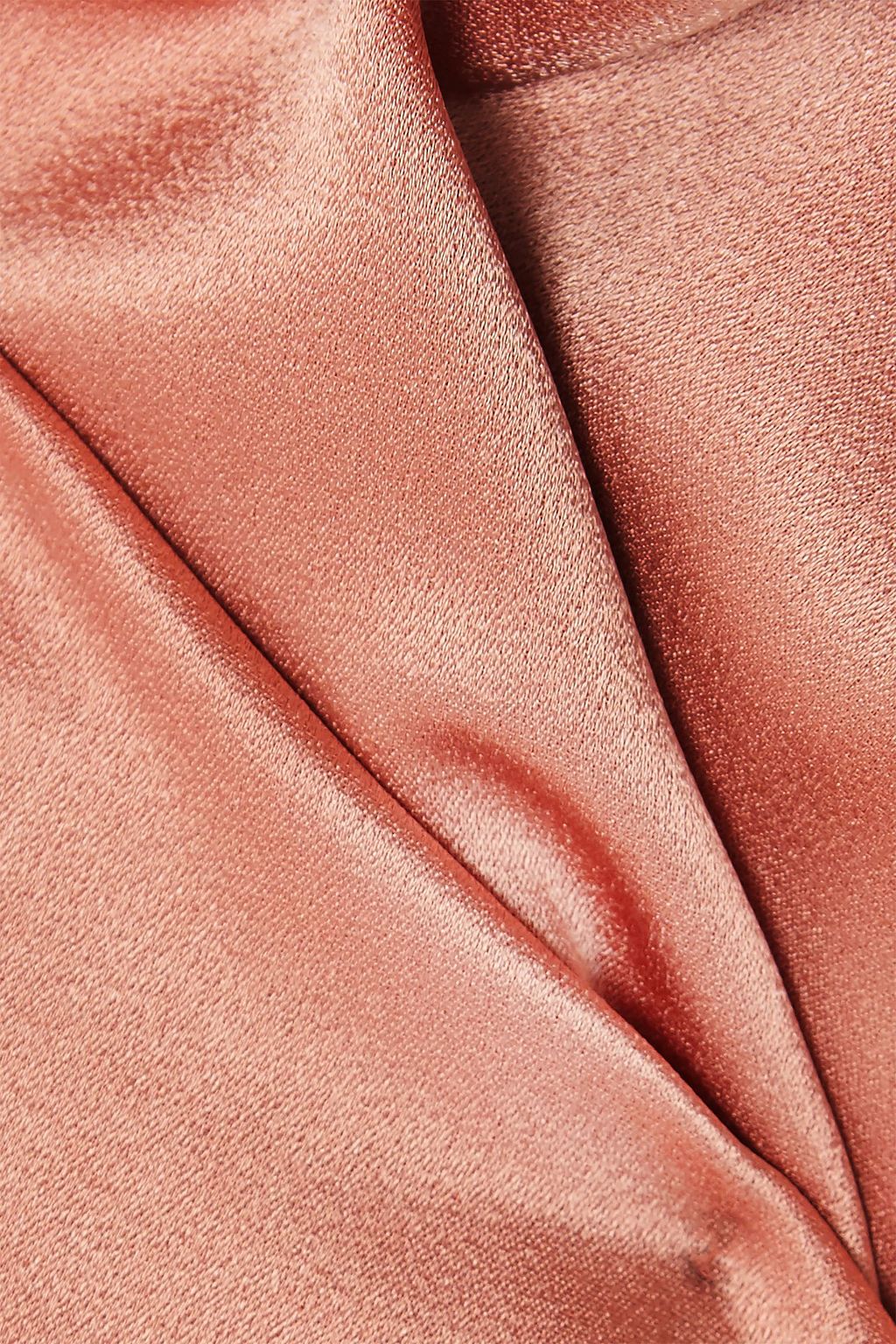 ALICE + OLIVIA Harmony draped satin slip dress