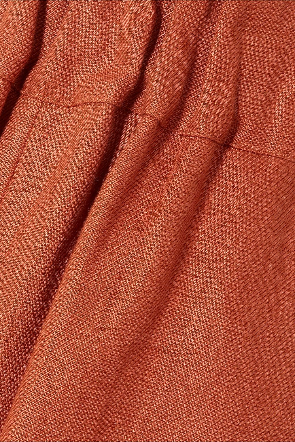BONDI BORN + NET SUSTAIN Universal linen-twill wide-leg pants
