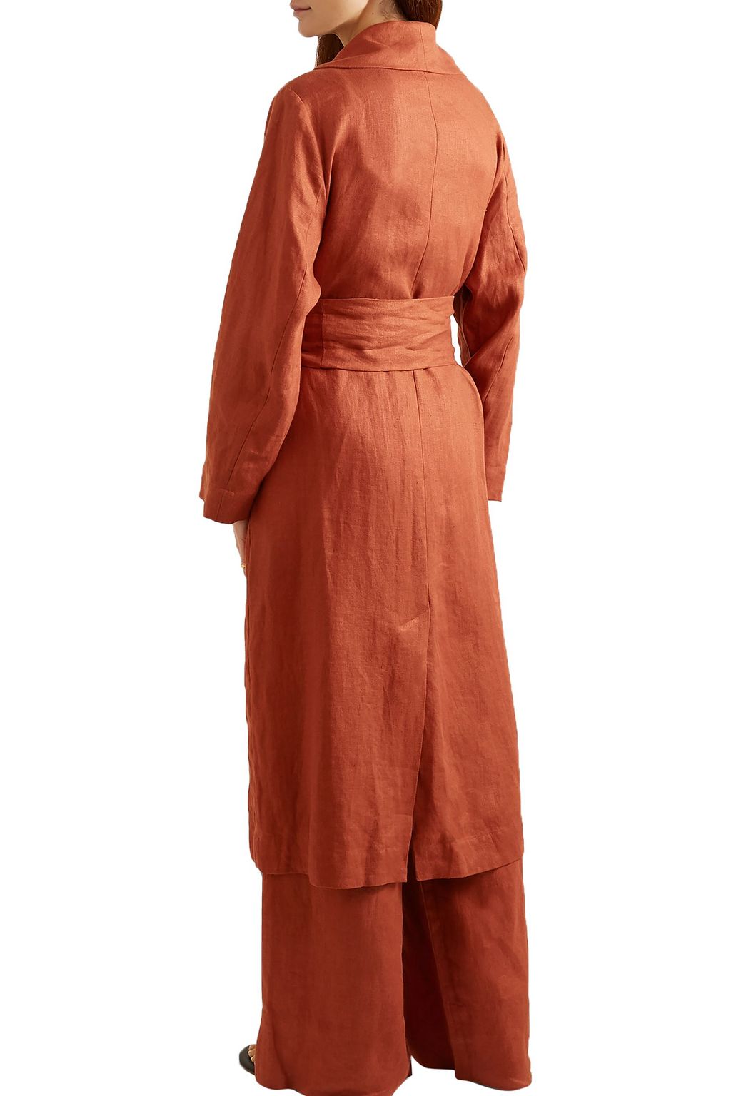 BONDI BORN Universal linen-twill coat