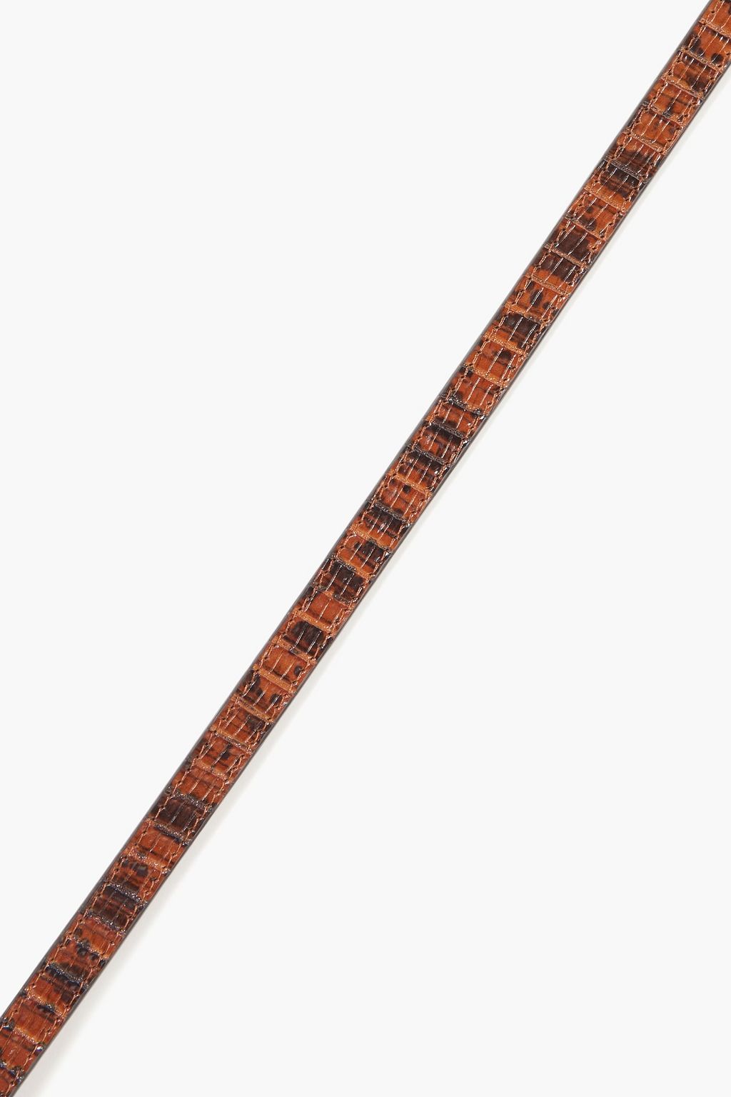 CHLOÉ Lizard-effect leather belt
