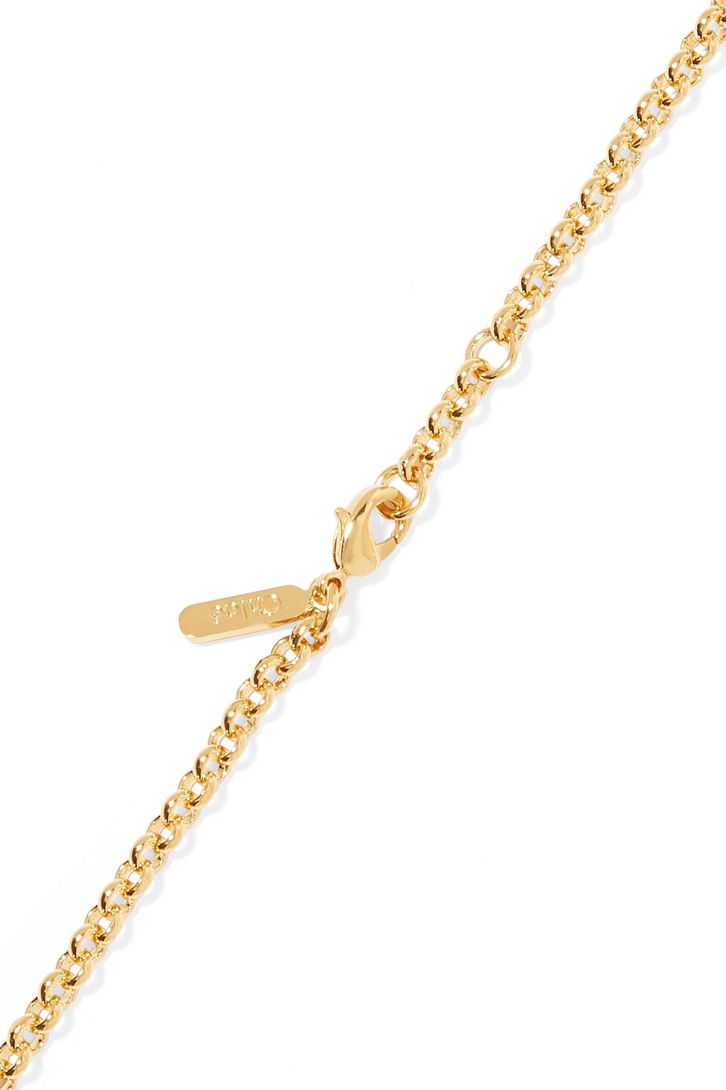 CHLOÉ Gold-tone necklace