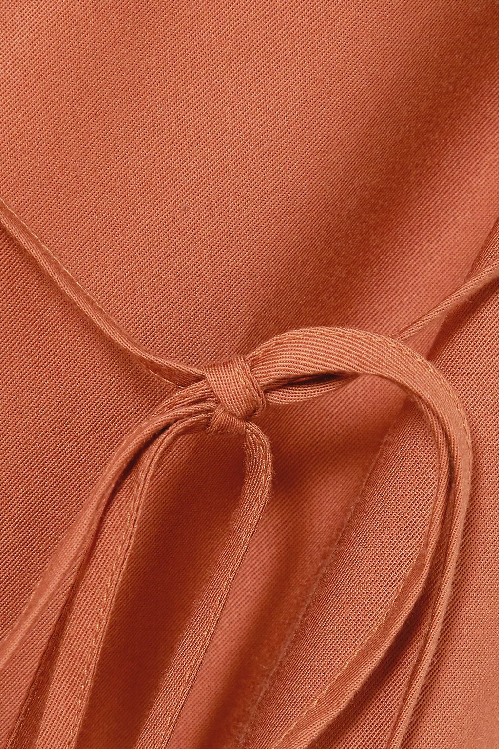 BONDI BORN Lyocell-twill maxi dress