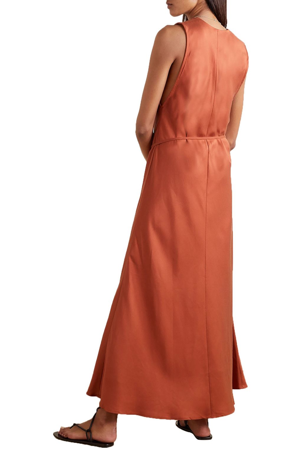 BONDI BORN Lyocell-twill maxi dress