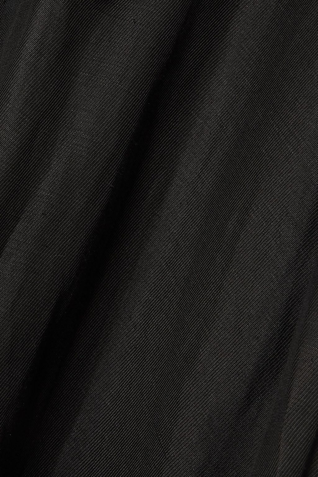 BONDI BORN Cotton and linen-blend twill maxi dress
