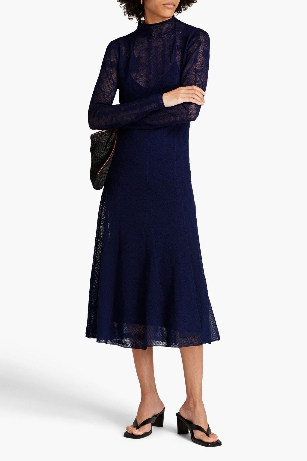 BY MALENE BIRGER Open-back knitted midi dress