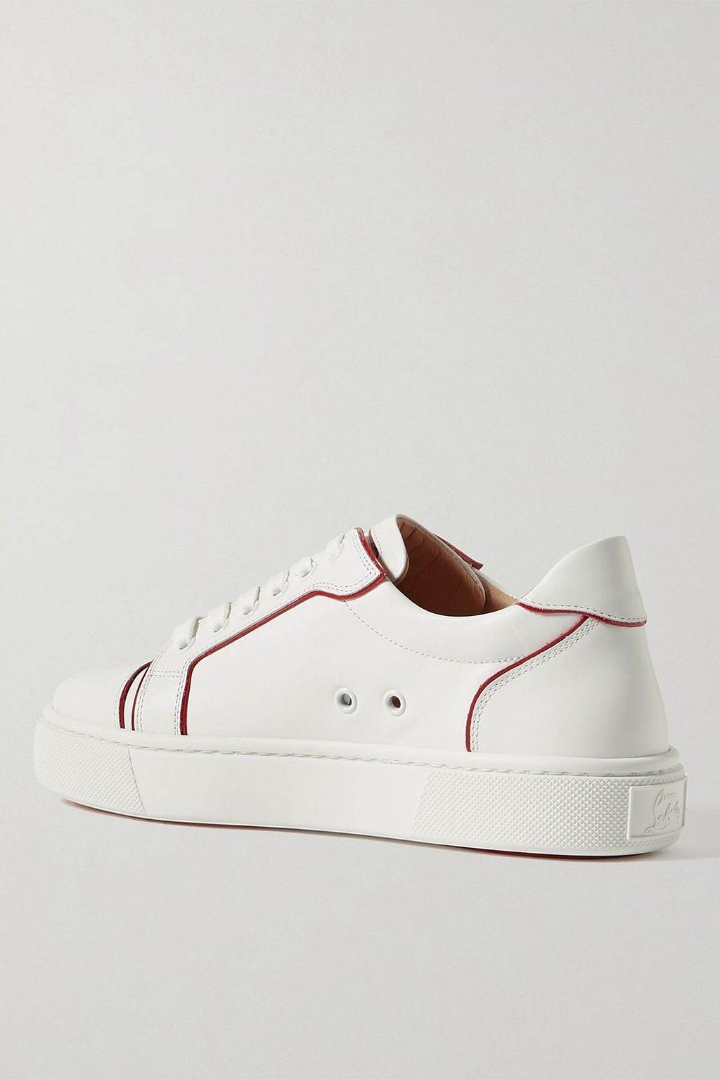 CHRISTIAN LOUBOUTIN Vieirissima two-tone leather sneakers