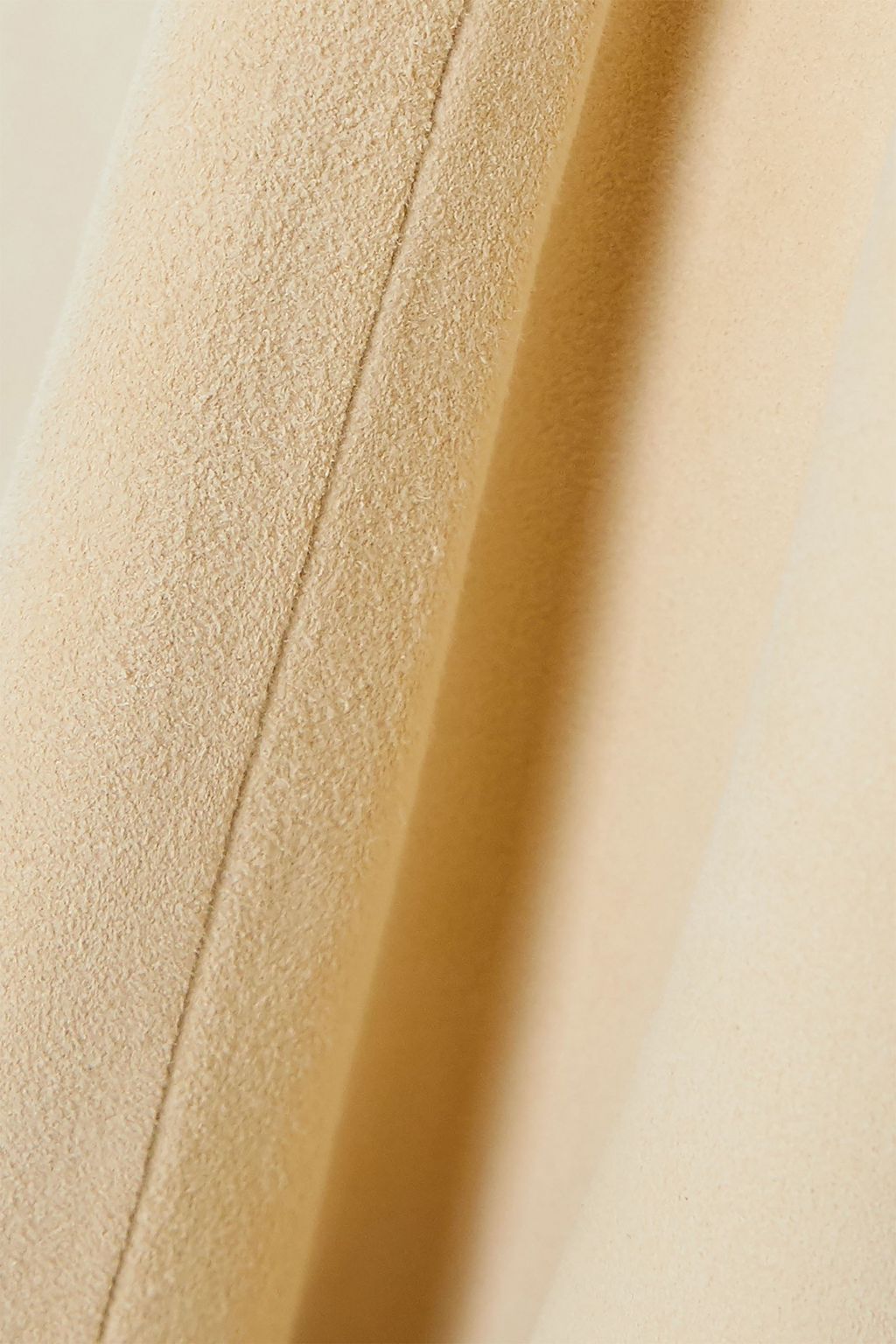 CHLOÉ Asymmetric suede mini skirt