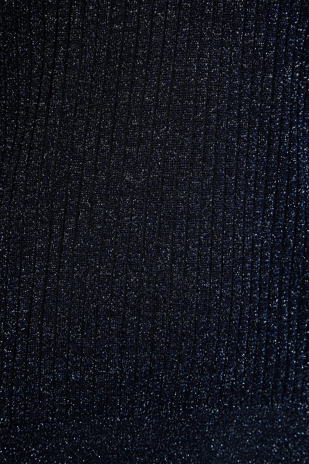 CHLOÉ Metallic ribbed-knit sweater