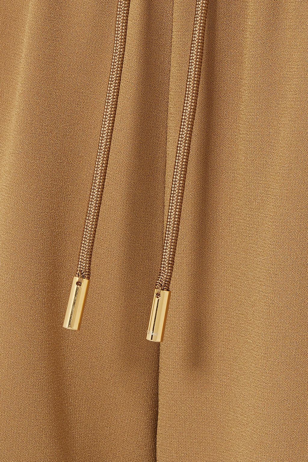 CHLOÉ Satin-crepe track pants