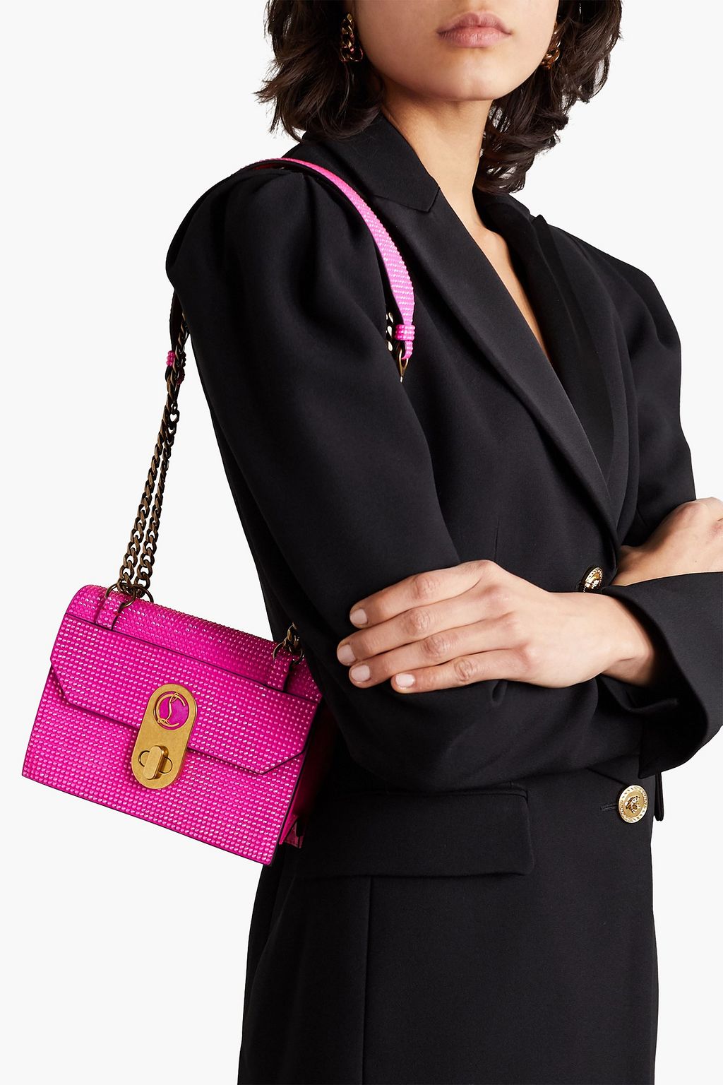 CHRISTIAN LOUBOUTIN Elisa mini leather shoulder bag