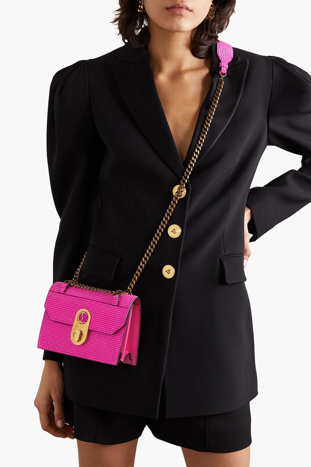 CHRISTIAN LOUBOUTIN Elisa mini leather shoulder bag