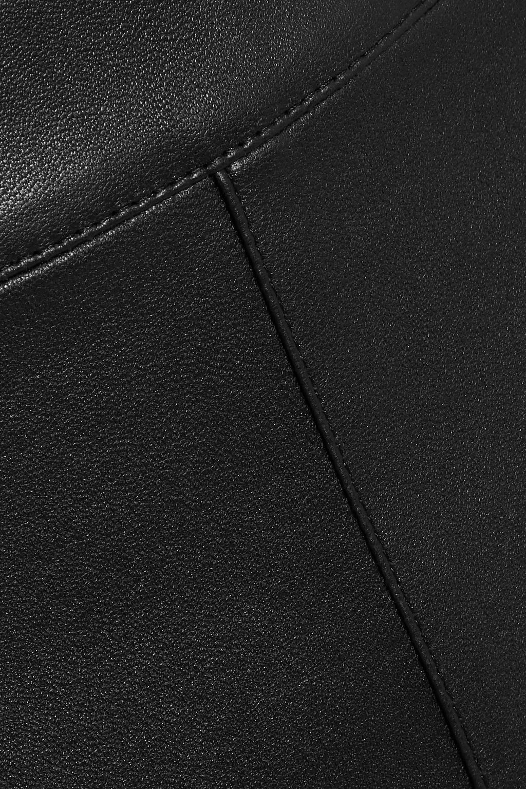 DIANE VON FURSTENBERG Claudia stretch-leather skinny pants