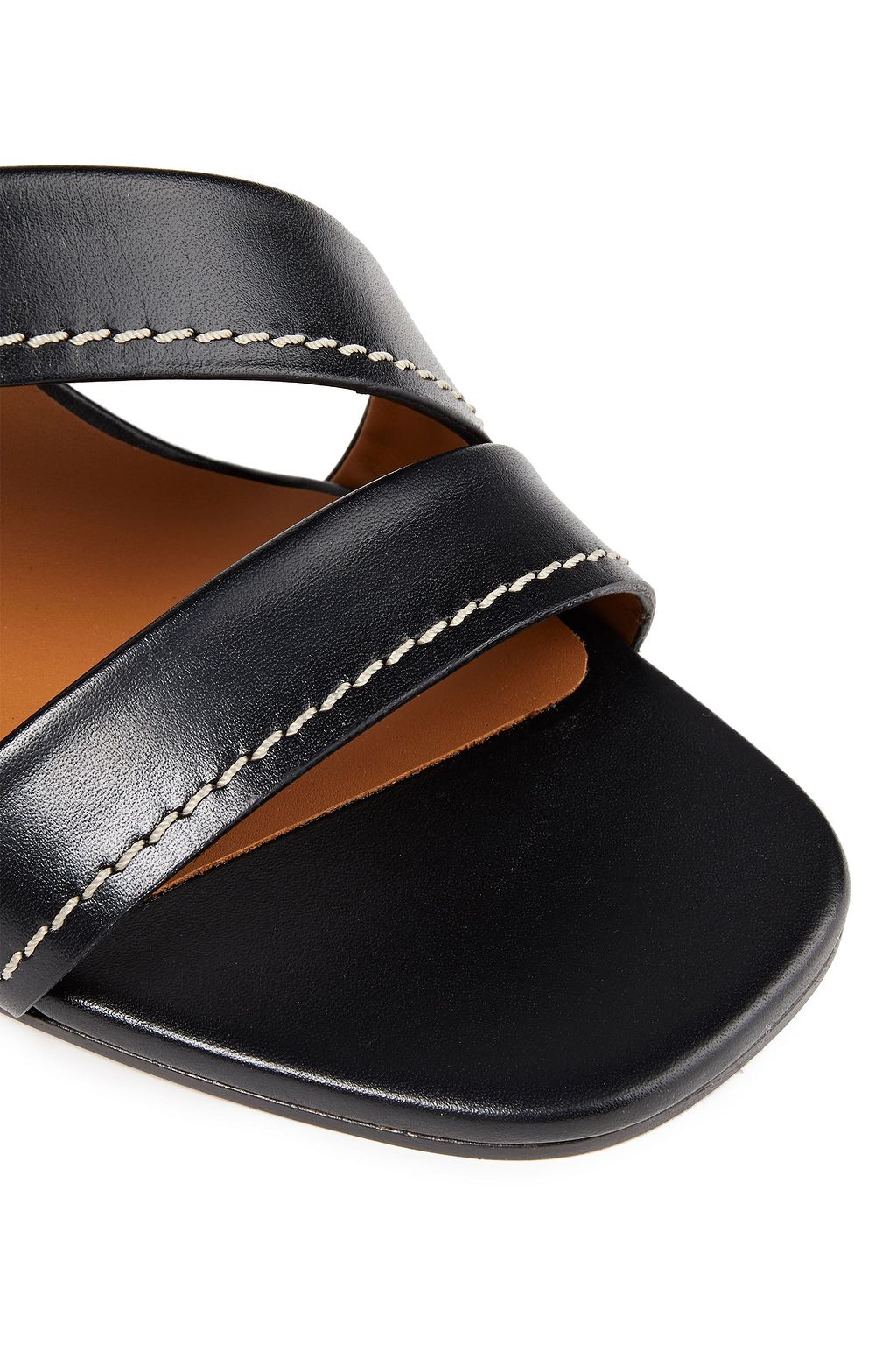 CHLOÉ Twisted leather sandals