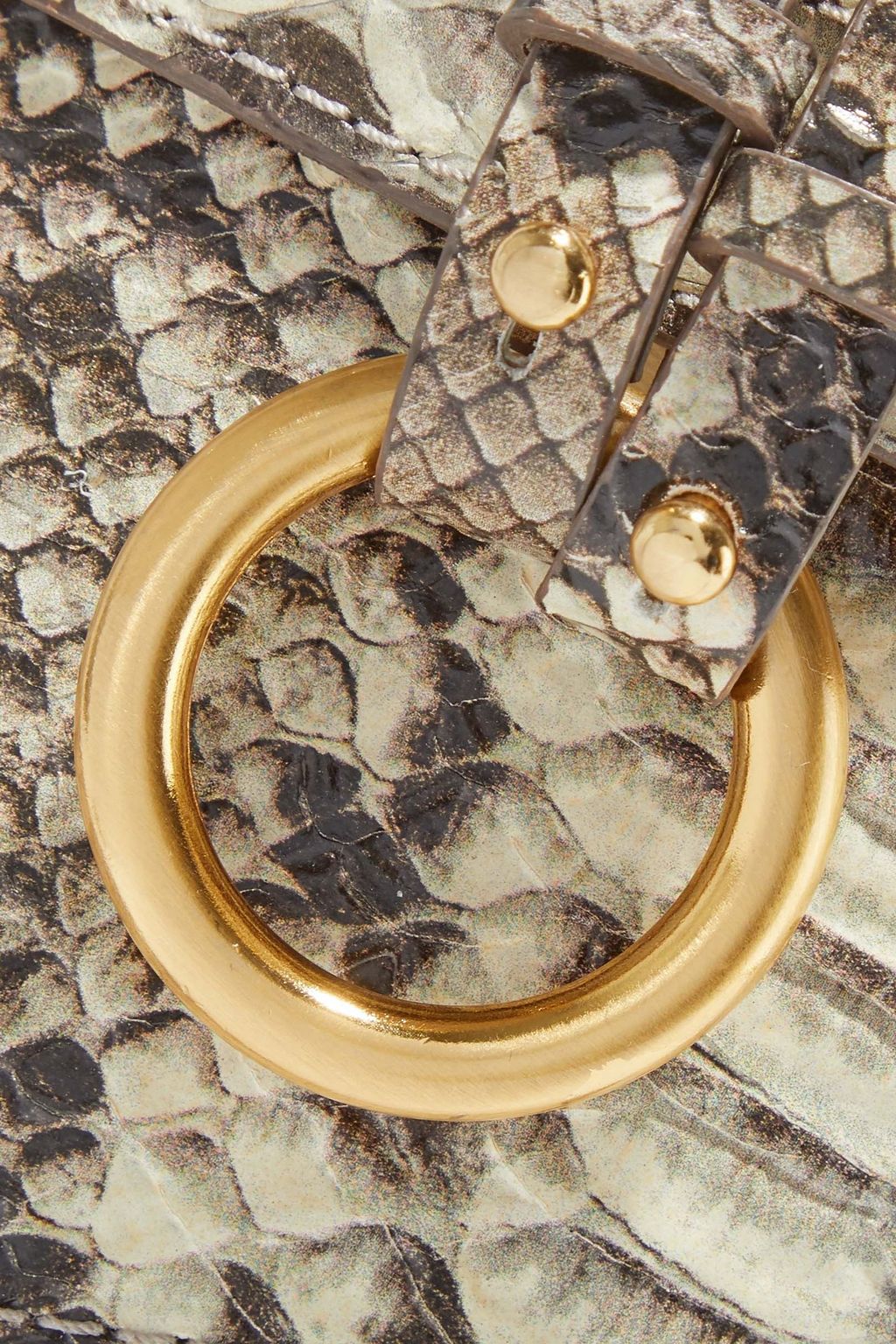 ZIMMERMANN Curve leather waist belt
