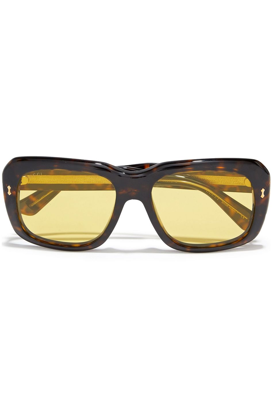 tortoiseshell acetate sunglasses Square Frame Tortoiseshell Acetate
