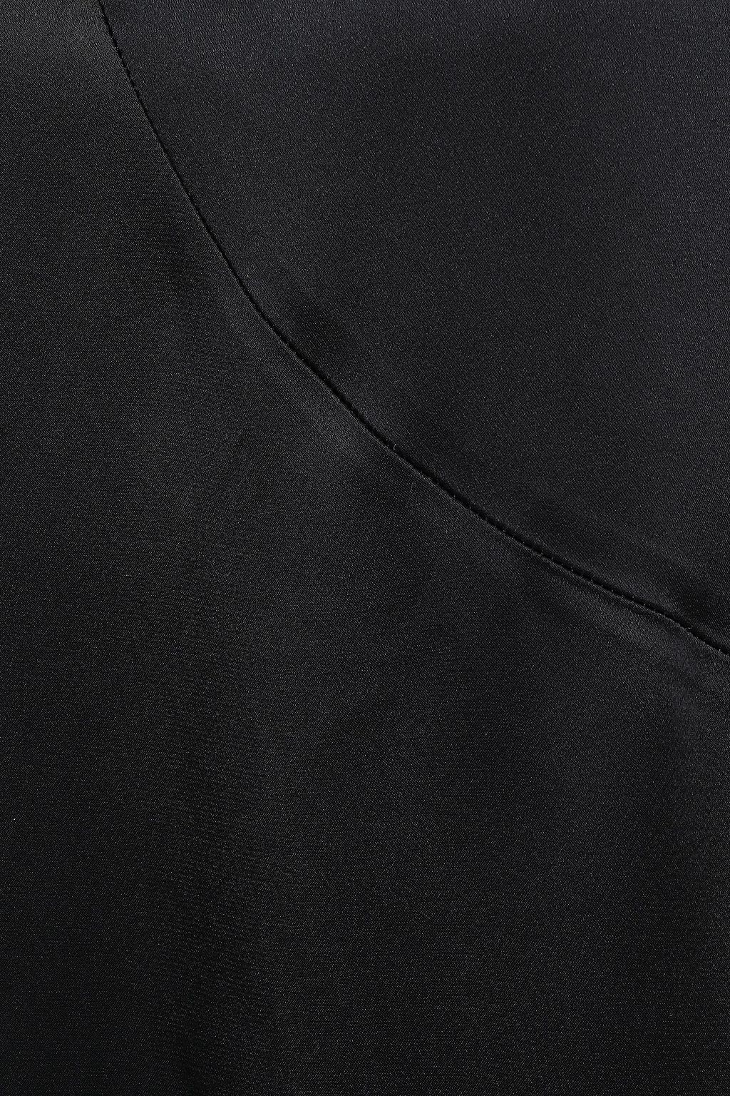 DAVID KOMA Cutout satin blouse