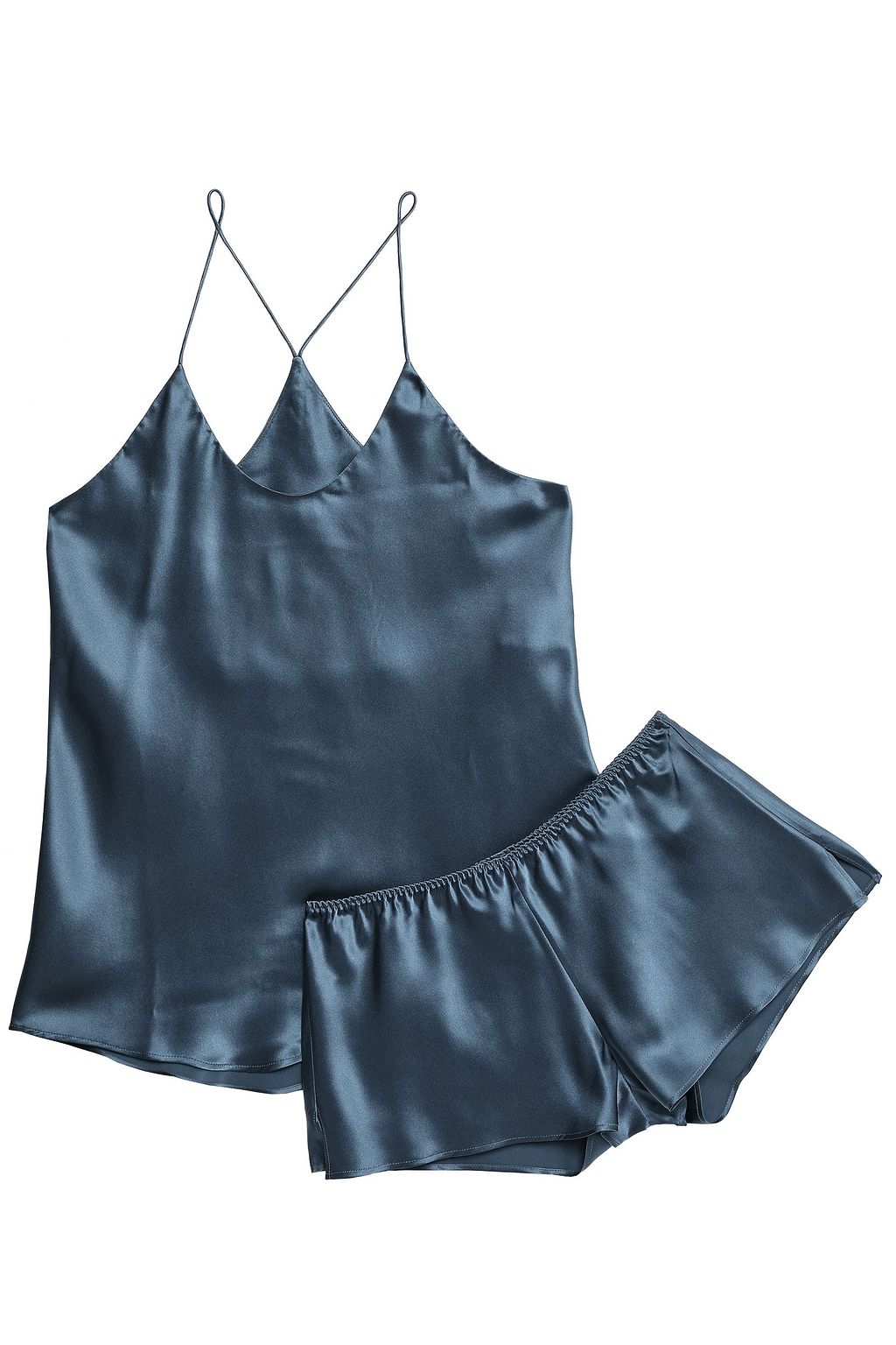 satin pajama set