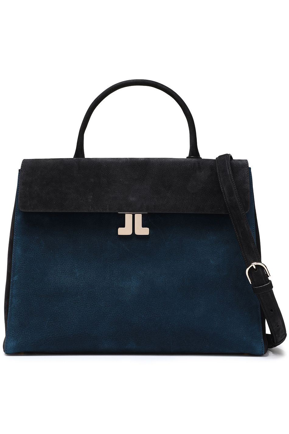 two tone shoulder bag