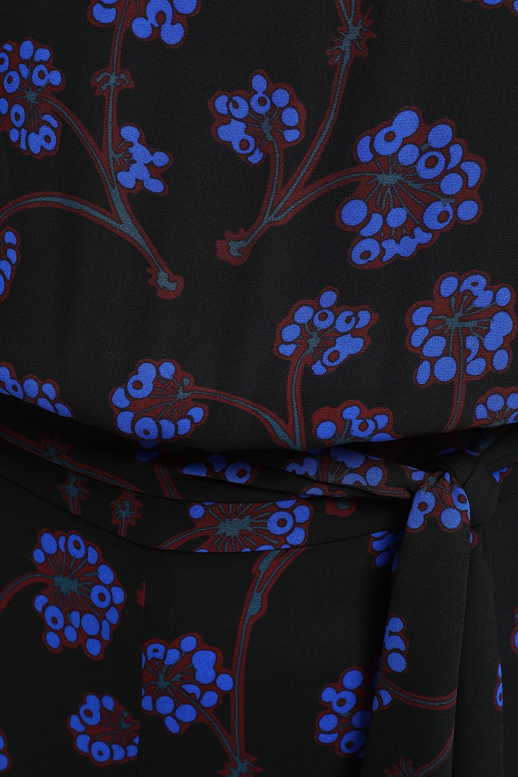DIANE VON FURSTENBERG Gwynne printed crepe wide-leg jumpsuit