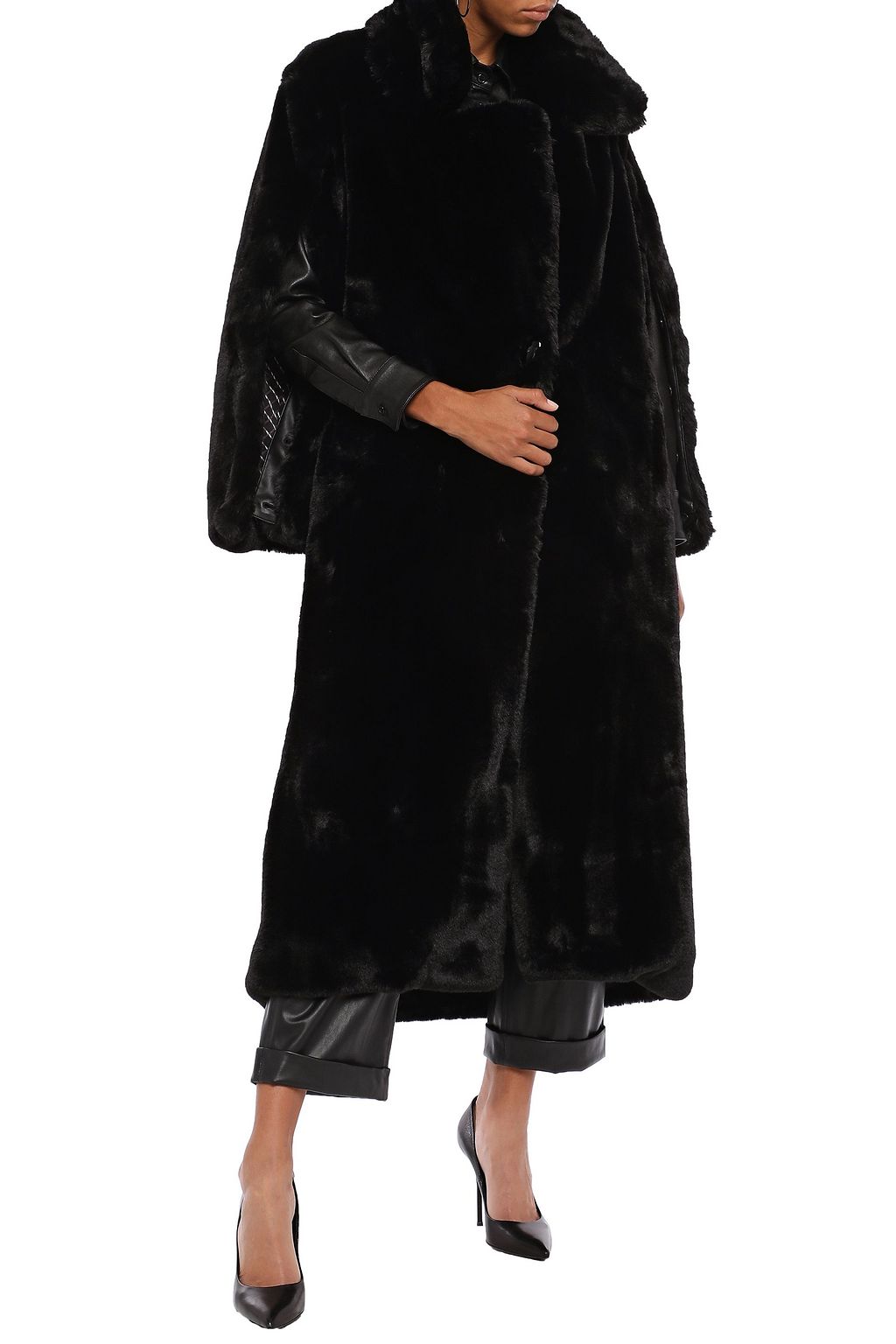 EACH X OTHER Faux fur coat
