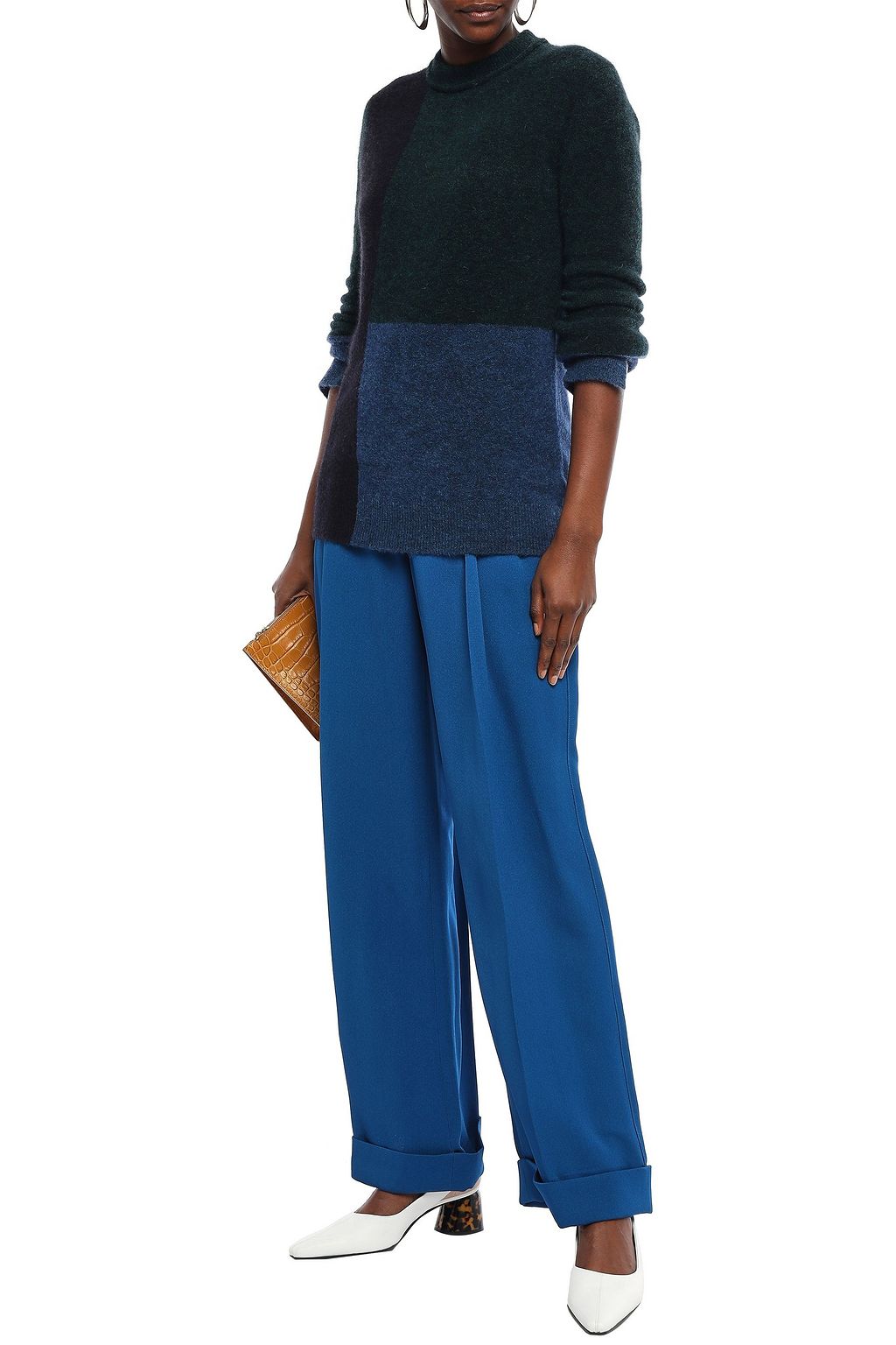 3.1 PHILLIP LIM Pleated crepe wide-leg pants