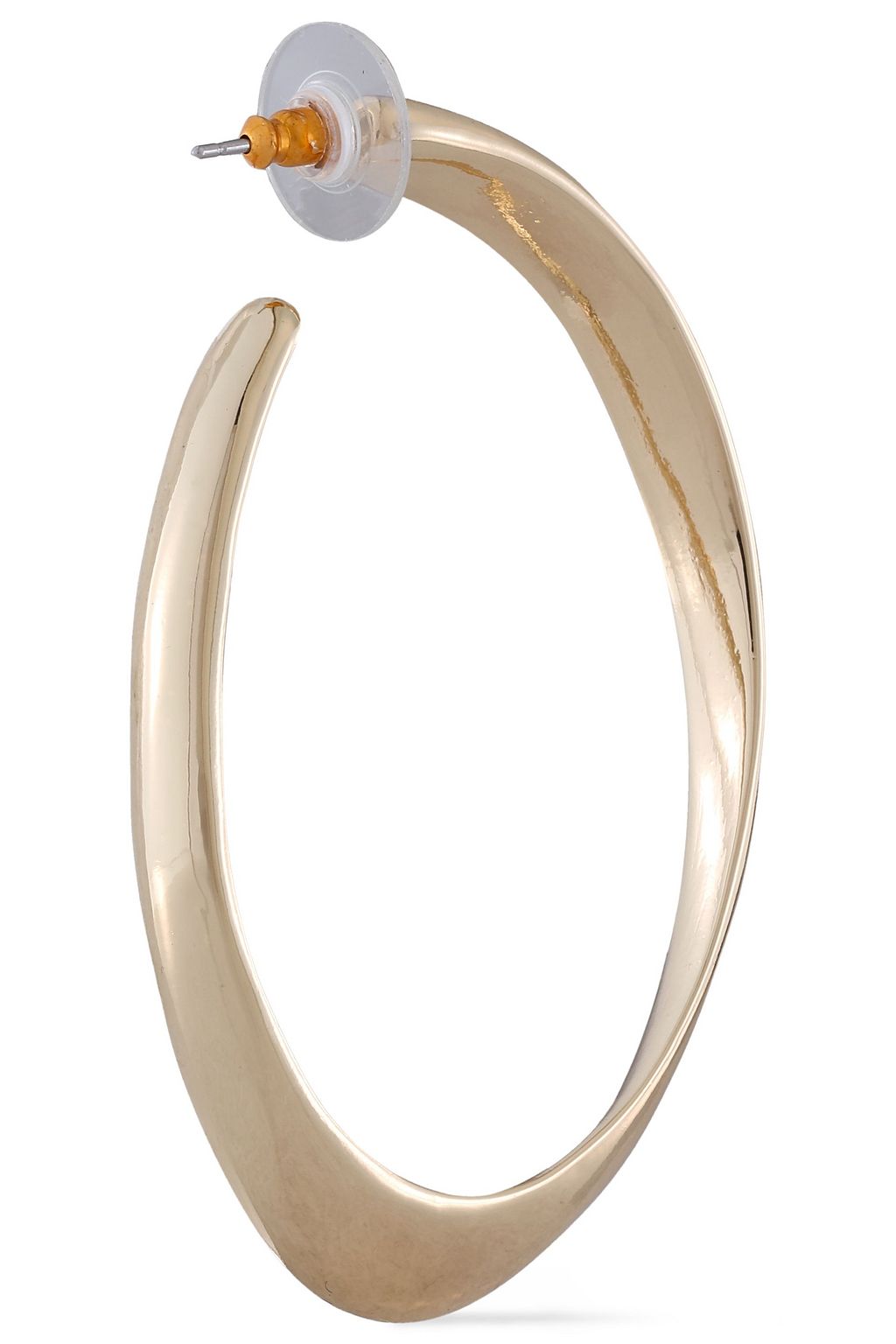 KENNETH JAY LANE Gold-tone hoop earrings