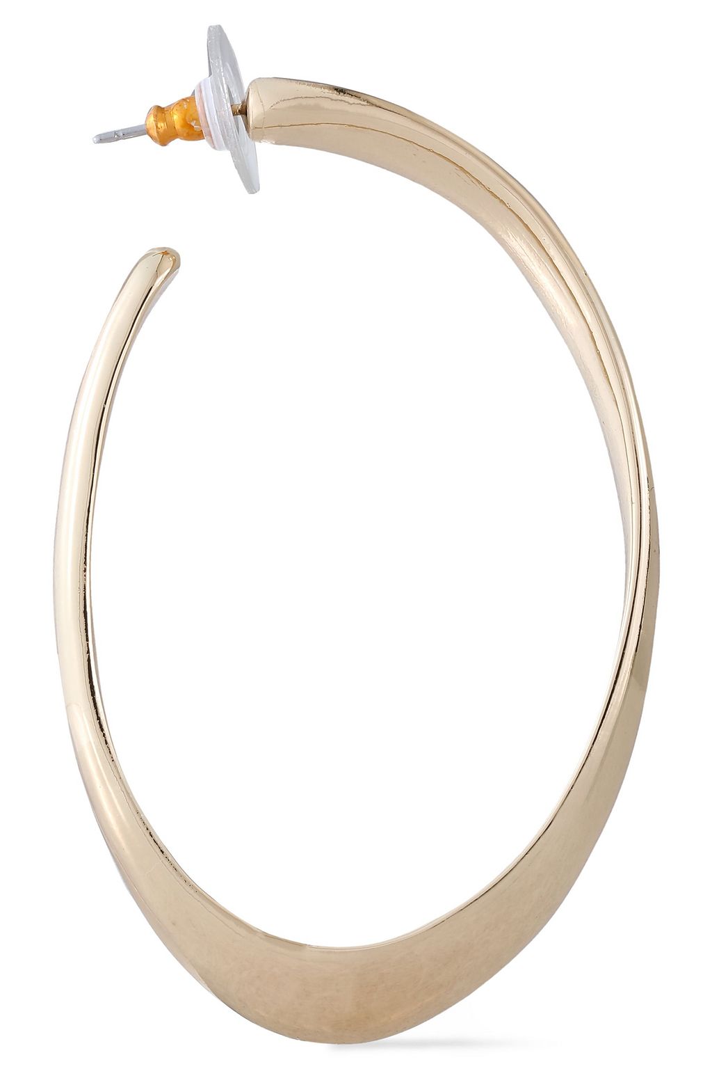 KENNETH JAY LANE Gold-tone hoop earrings