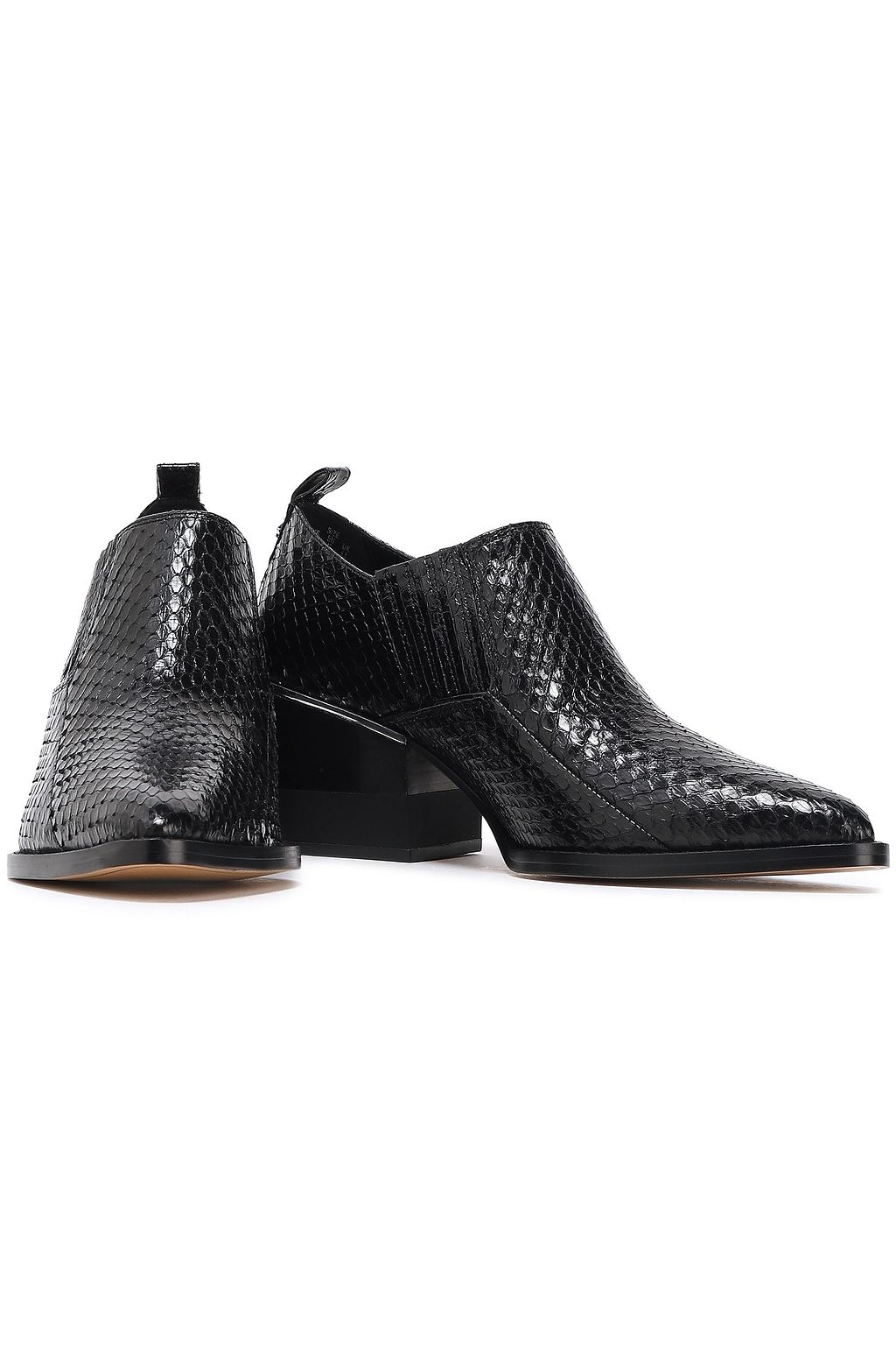 DKNY Roxy elaphe ankle boots