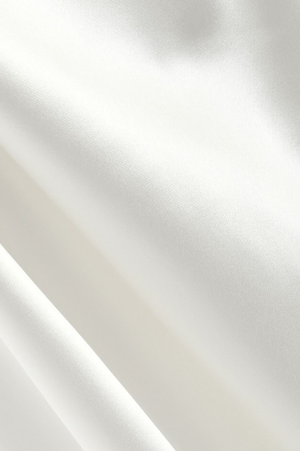 DEITAS Louise knotted silk-satin maxi dress