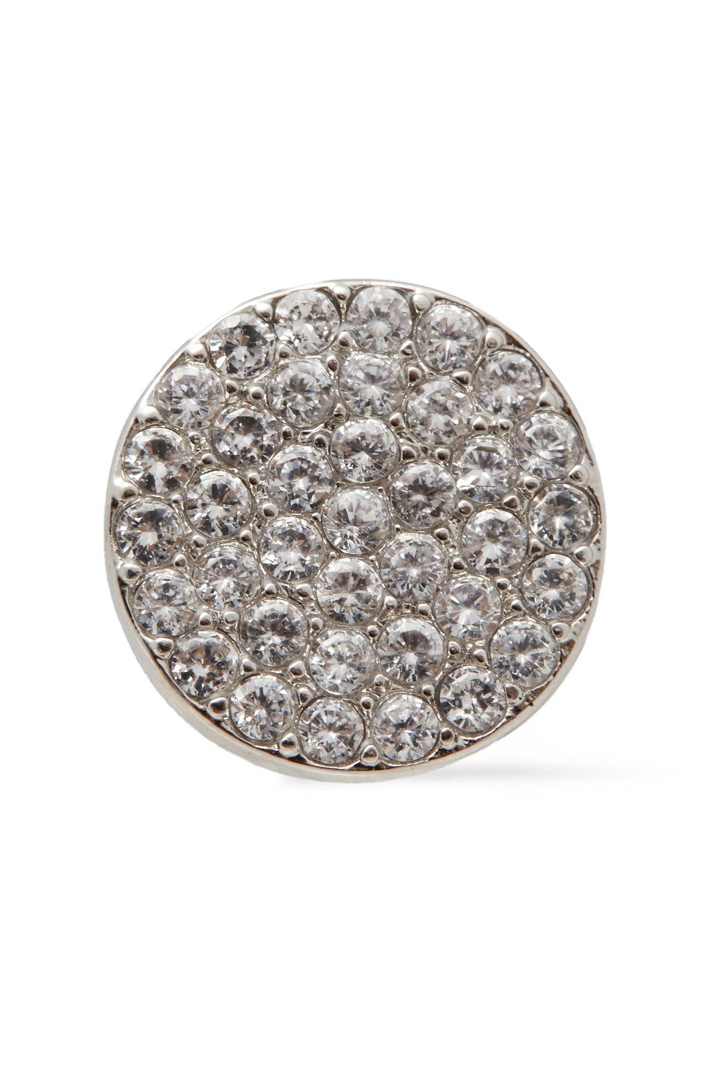 KATE SPADE NEW YORK Silberfarbene Ohrringe mit Kristallen
