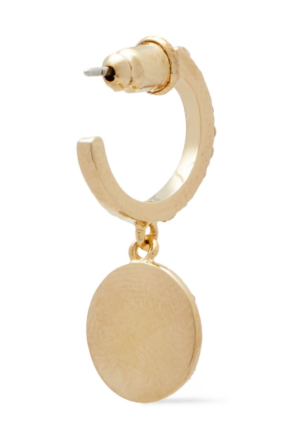 KATE SPADE NEW YORK Goldfarbene Ohrringe mit Kristallen