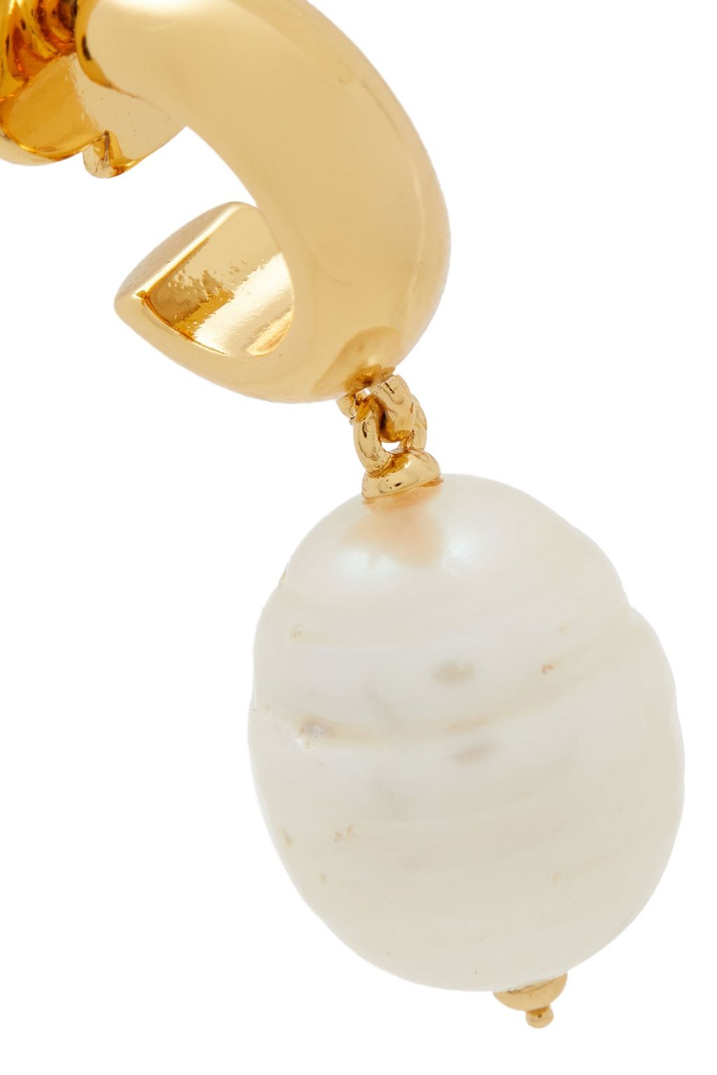 KATE SPADE NEW YORK Goldfarbene Ohrringe mit Perlen
