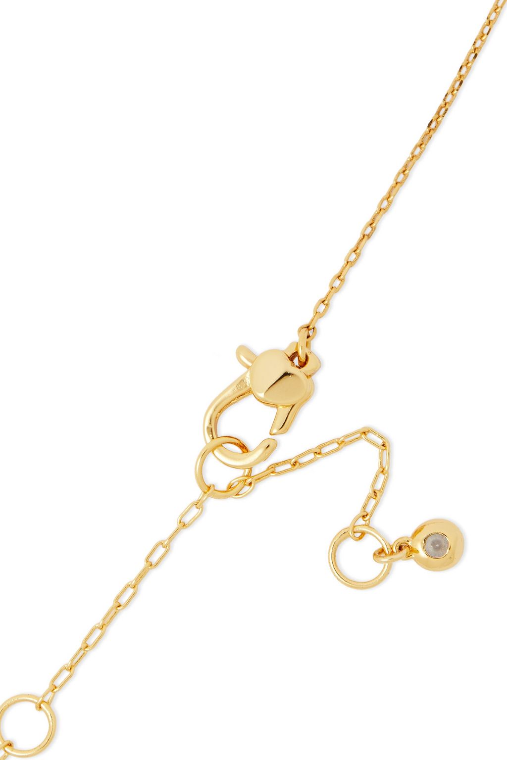 KATE SPADE NEW YORK Goldfarbene Kette mit Perlmutt