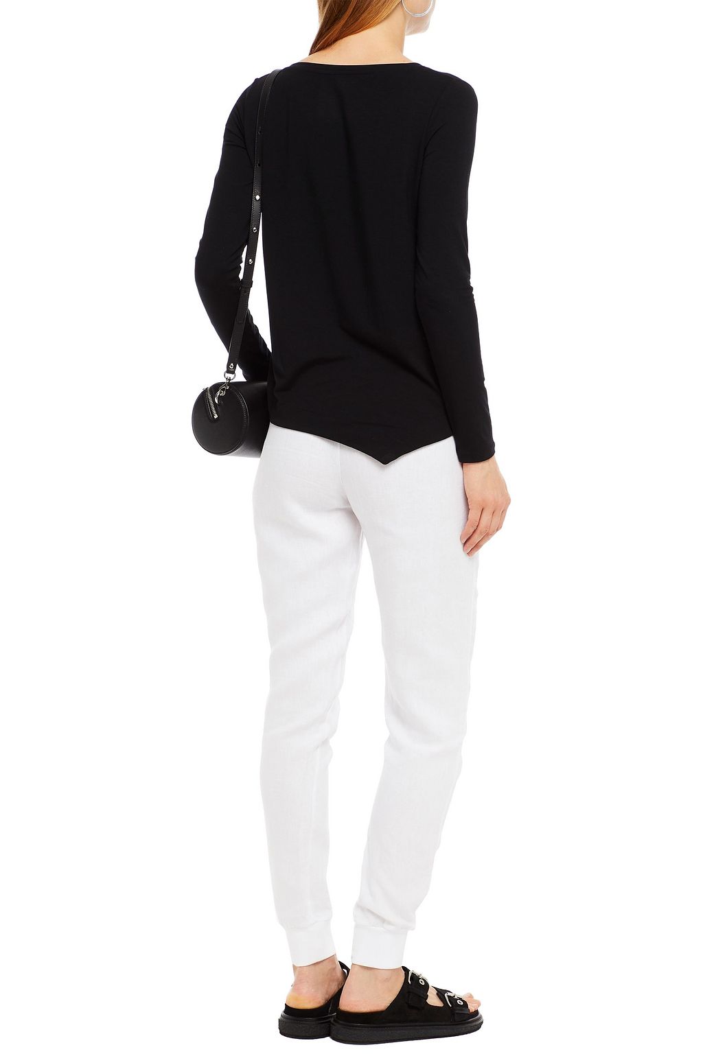 MAJESTIC FILATURES Stretch-jersey top
