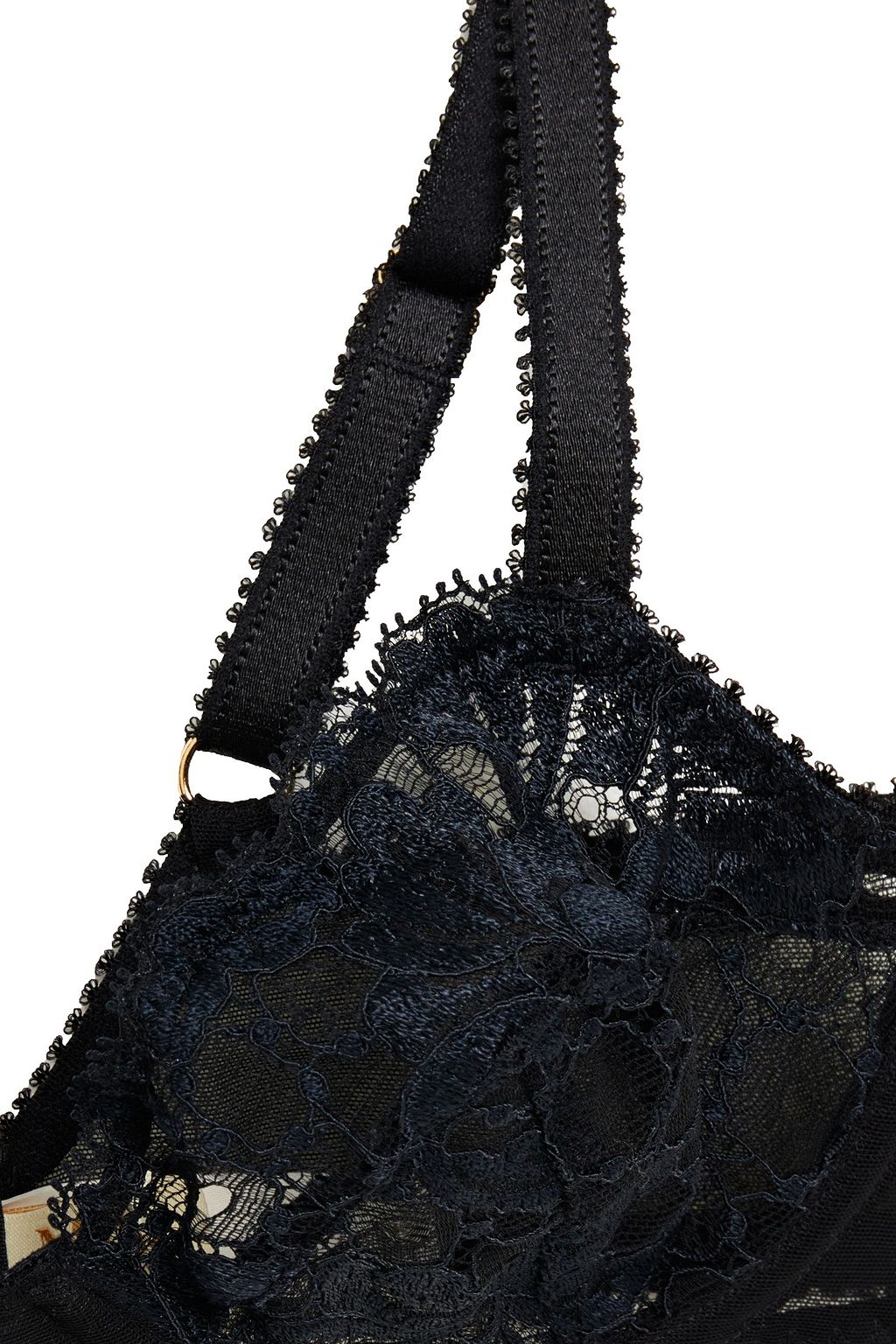 MYLA Chelsea Grove stretch-Leavers lace and tulle underwired bra